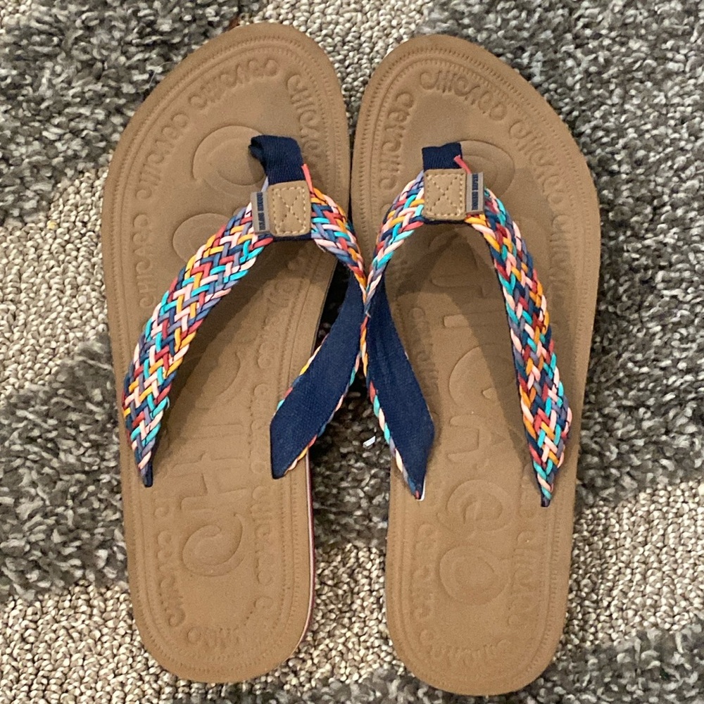 Robin Ruth Sandals/flip flops. Chicago! Size 8.
